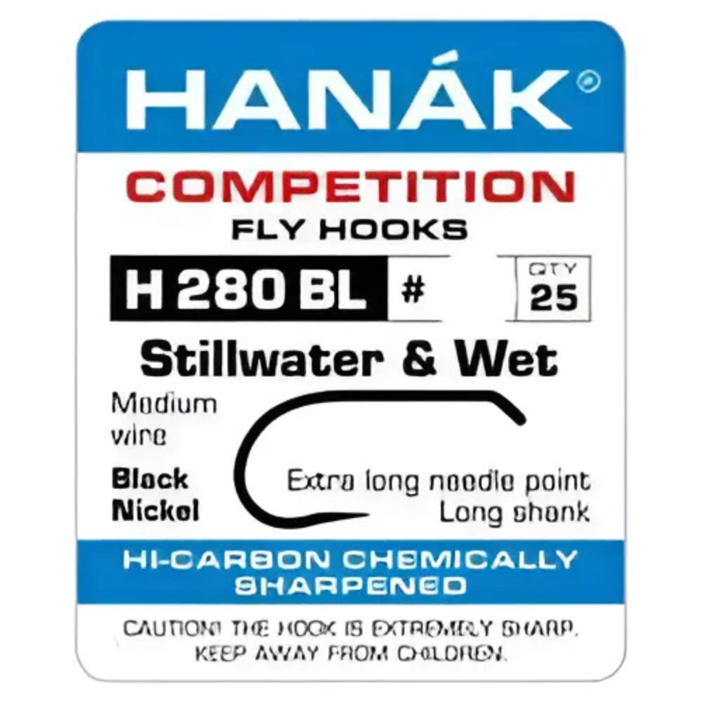Hanak Stillwater & Wet H280BL Fly Hook
