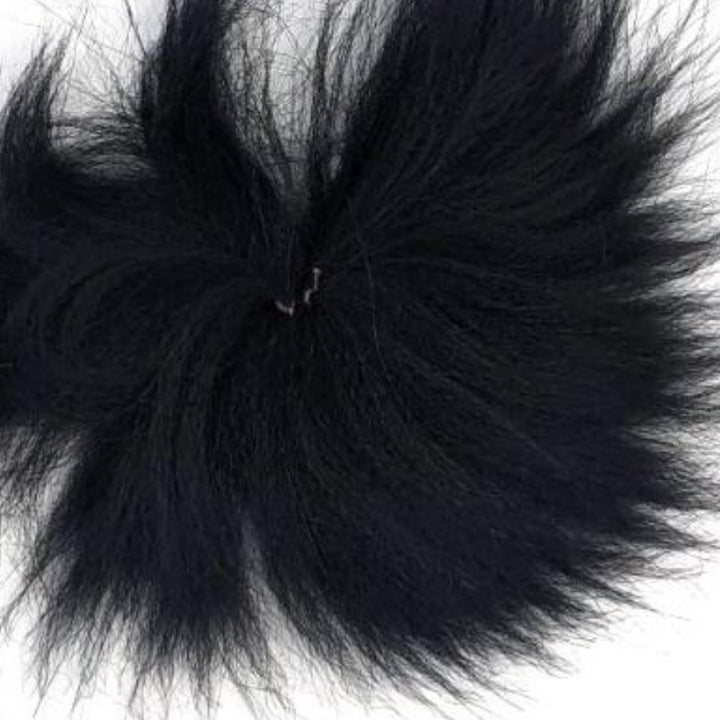 Hareline-Arctic-Fox-Tail-Hair-Black