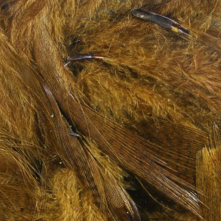 Hareline-Mallard-Flank-Feathers-Brown