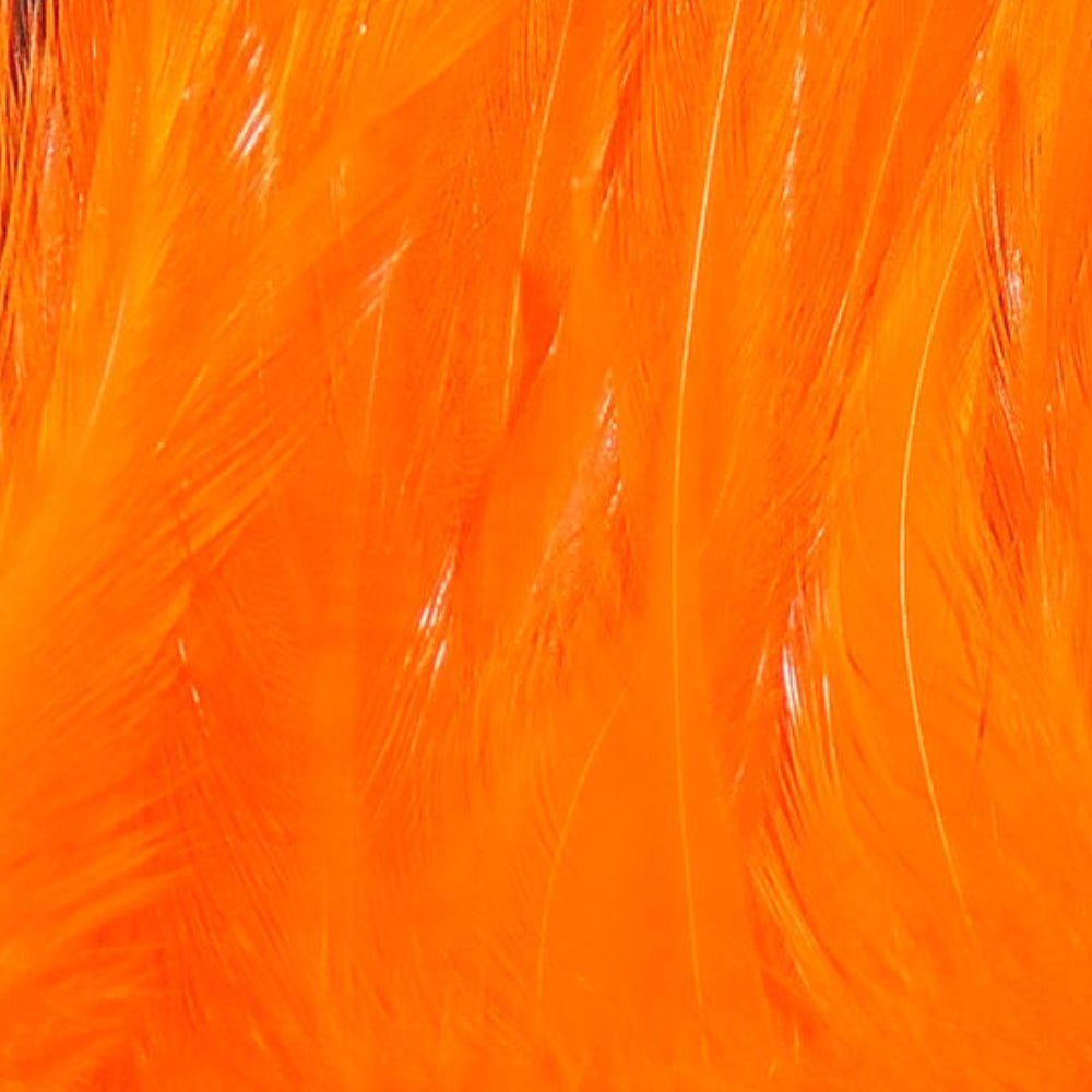 Hareline-Strung-Chinese-Saddle-Hackles-Orange