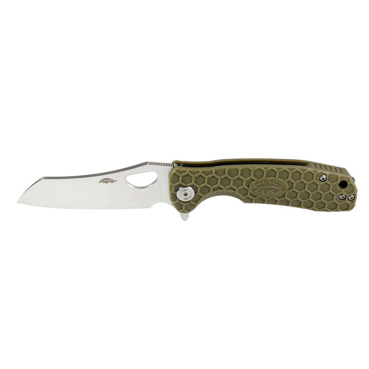 Honey-Badger-Wharncleaver-Medium-LR-Pocket-Knife-Green