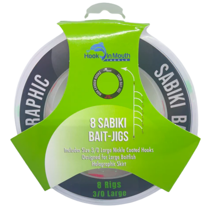 Hook In Mouth Tackle Sabiki Pre-Made Bait Jigs