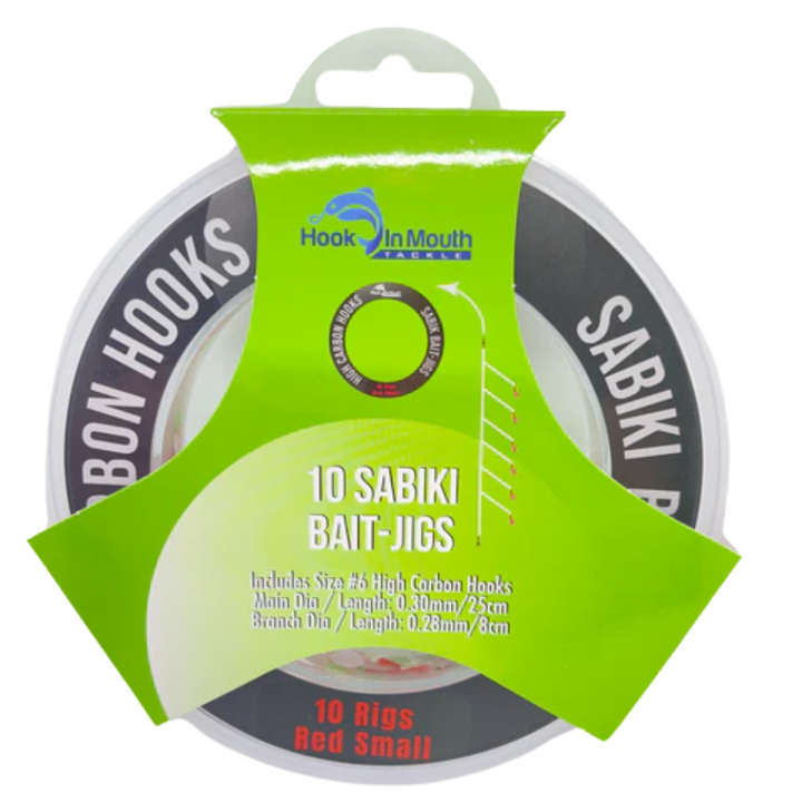 Hook In Mouth Tackle Sabiki Pre-Made Bait Jigs