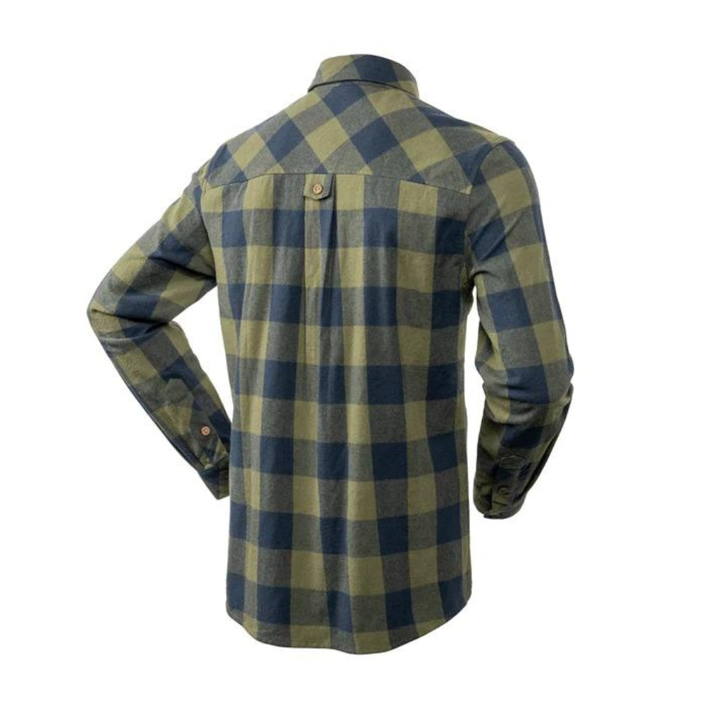 Hunters-Element-Huxley-Shirt-Green-Navy-Back