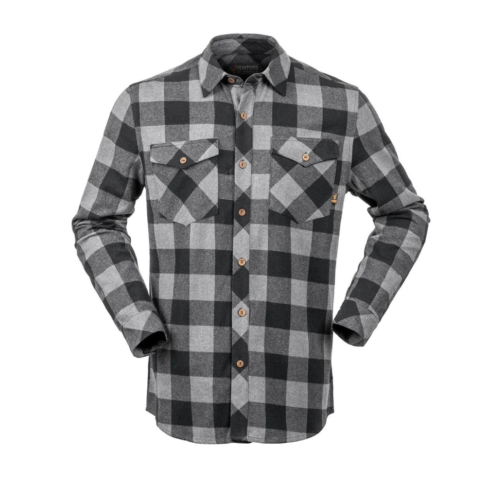 Hunters-Element-Huxley-Shirt-Grey-Black-Plaid