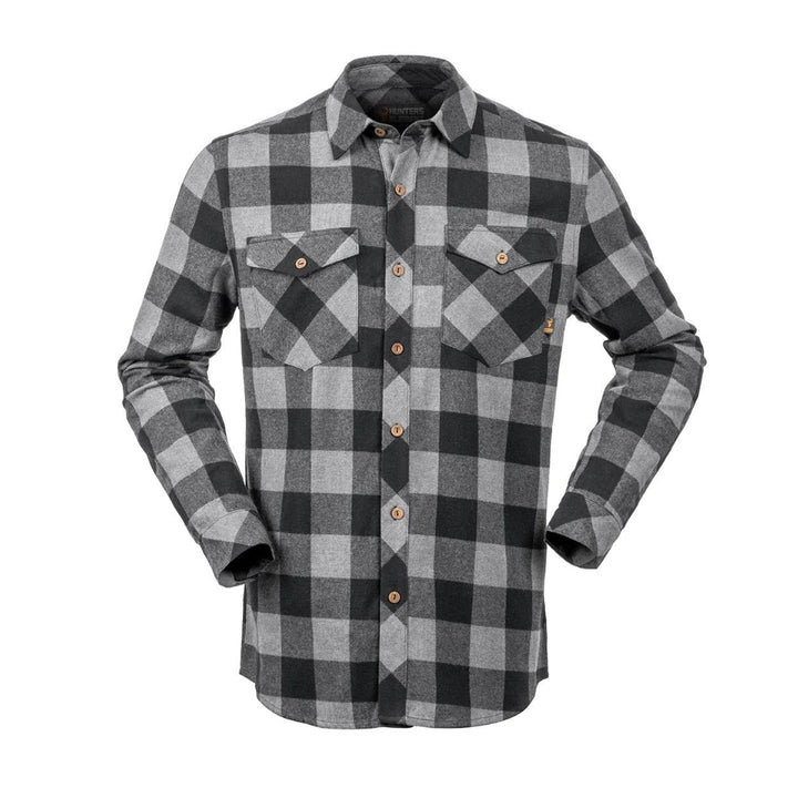 Hunters-Element-Huxley-Shirt-Grey-Black-Plaid
