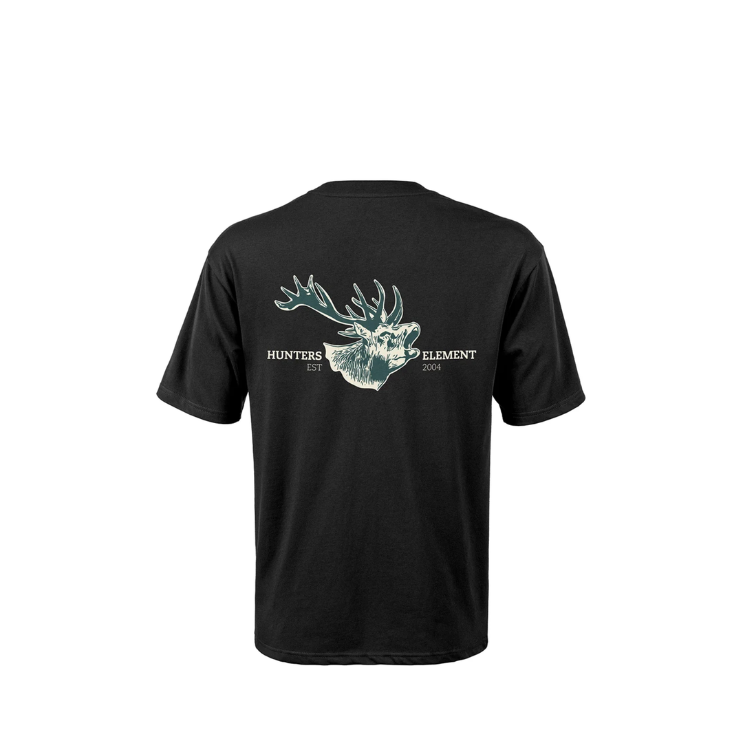 Hunters Element Tee Red Stag