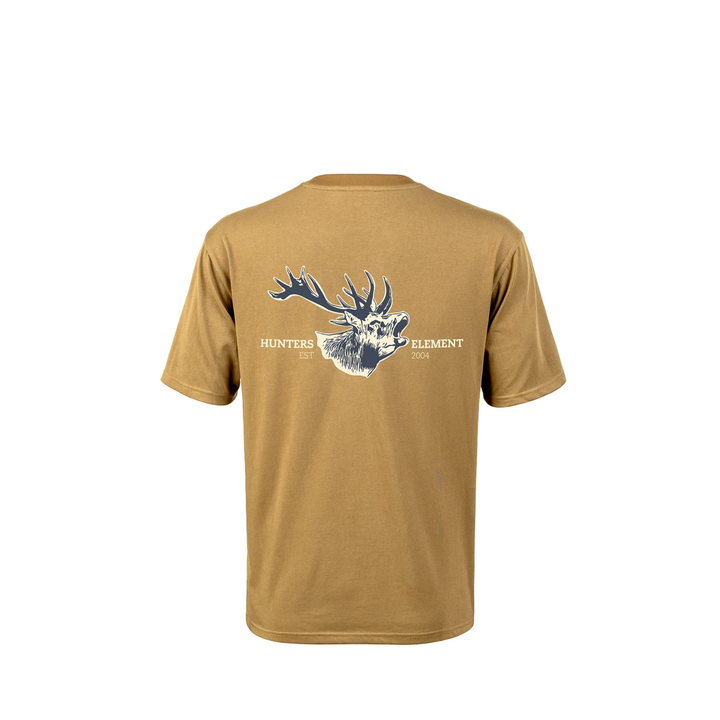 Hunters Element Tee Red Stag