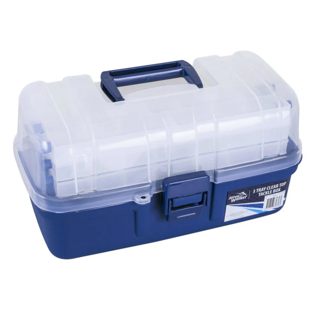 Jarvis Walker Clear Top Tackle Box