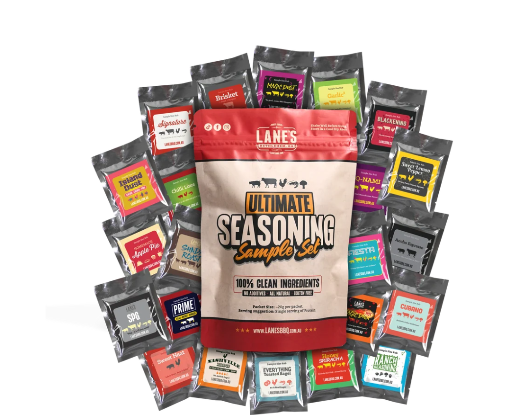 Lanes BBQ Rub Sample Pack 23