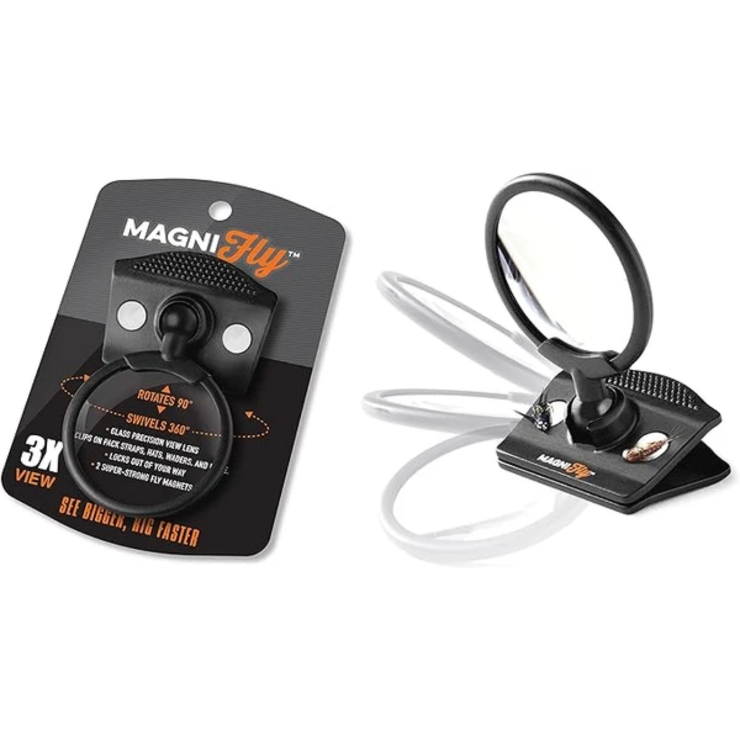 Magnifly Clip-On Glass Magnifyer With Magnets