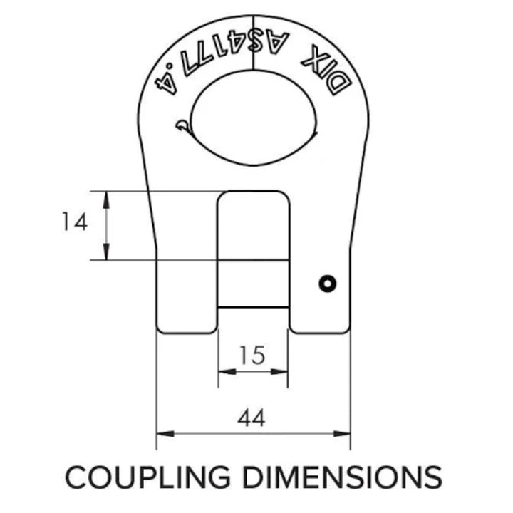 Mawby Hook 3.5t Rated Towing Hook