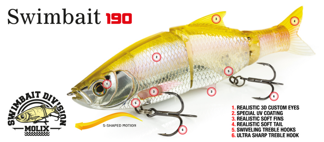 Molix Swimbait 190