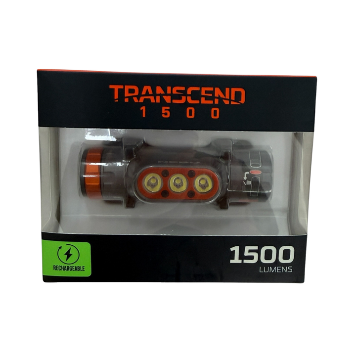 Nebo Transcend 1500Lm Rechargeable Headlamp