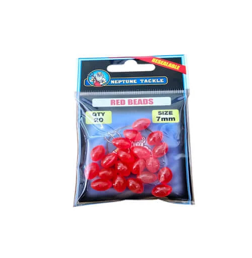 Neptune Tackle Red Beads