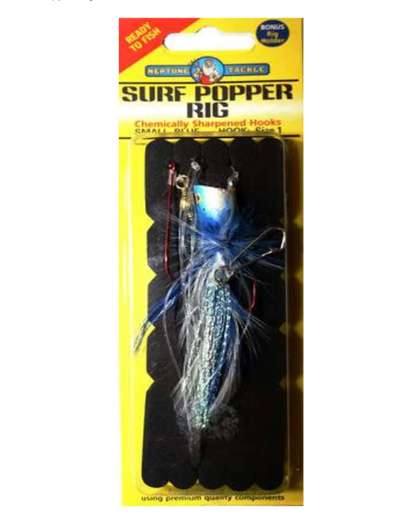 Neptune Tackle Single Hook And Surf Popper Rig