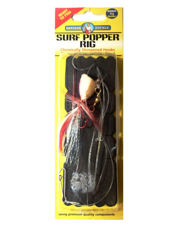 Neptune Tackle Single Hook And Surf Popper Rig