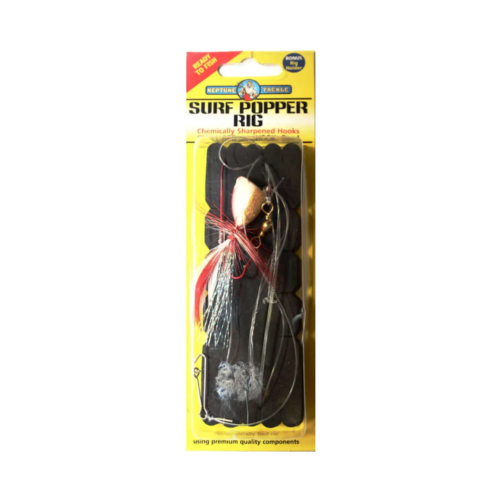 Neptune Tackle Gang Hook And Surf Popper Rig