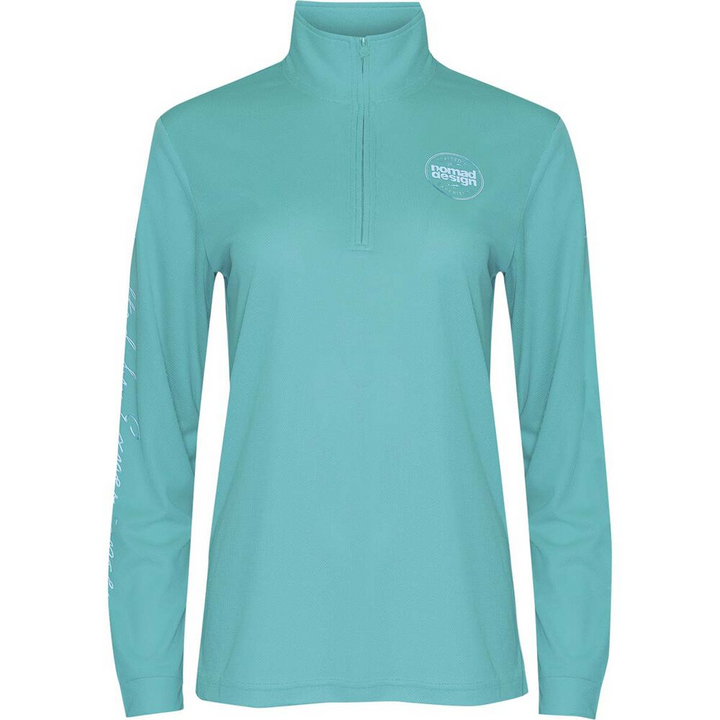 Nomad Collared Fishing Jersey Womens Classic squid