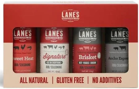 Lanes BBQ Rub Gift Pack OG Mix