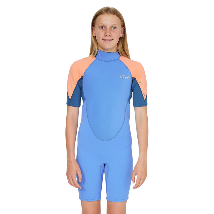 O'Neill Girls Reactor 2mm Spring Suit Short Sleeve Wetsuit
