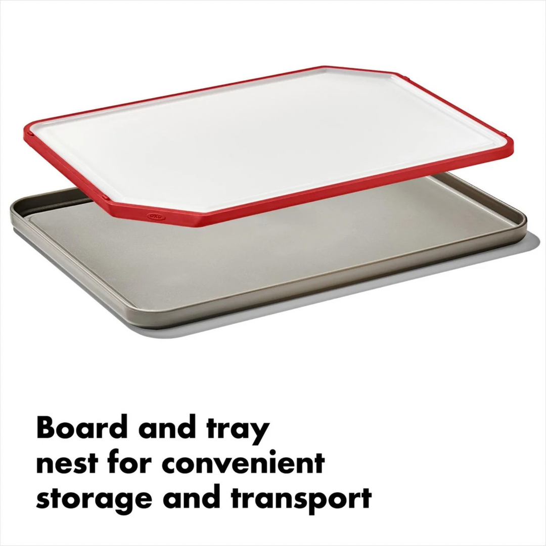OXO OTD Cutting Board and Tray