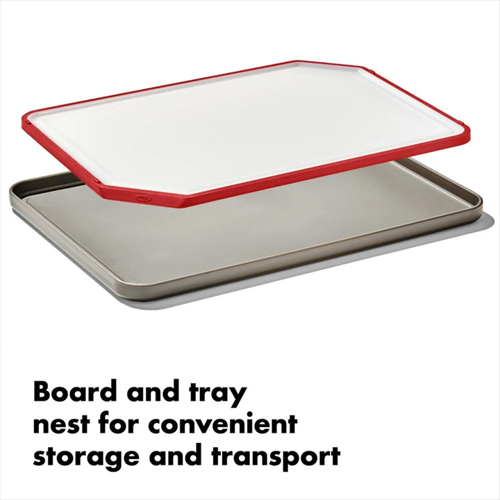 OXO OTD Cutting Board and Tray