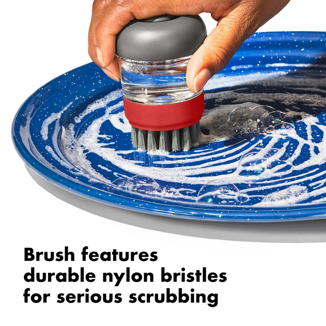 OXO OTD Soap Dispenser Brush Set with Case