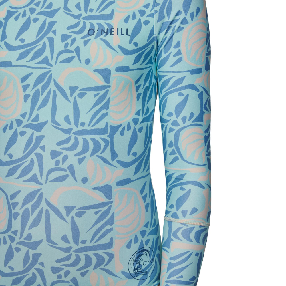 O'Neill Girls Bahia Lycra Back Zip Long Sleeve Surfsuit