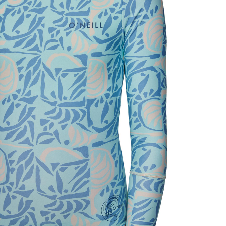 O'Neill Girls Bahia Lycra Back Zip Long Sleeve Surfsuit