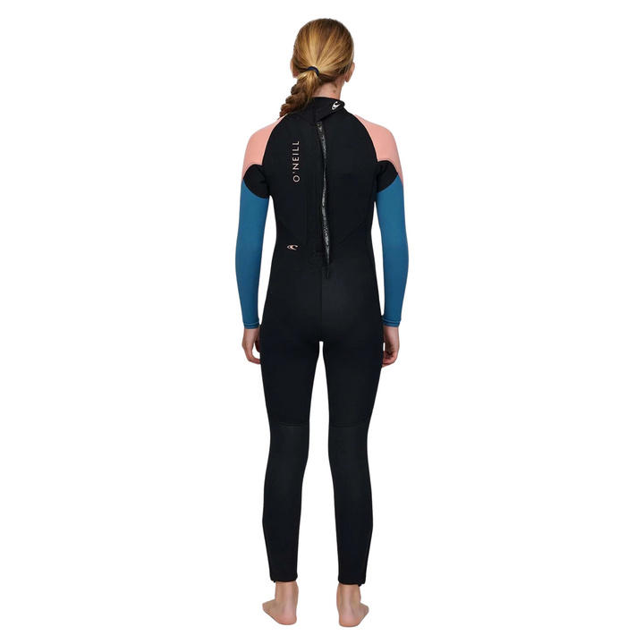 O'Neill Girls Reactor 3/2mm Steamer Back Zip Wetsuit