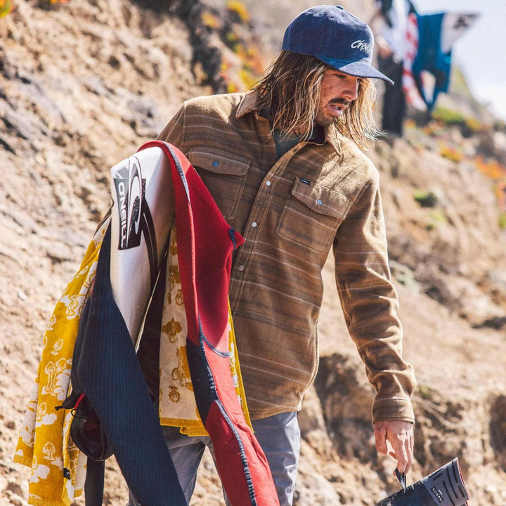 O'Neill Glacier Overshirt Superfleece Flannel