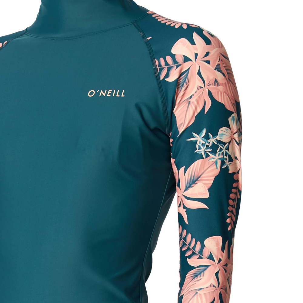 O'Neill Women's Salina High Neck Long Sleeve Rash Vest