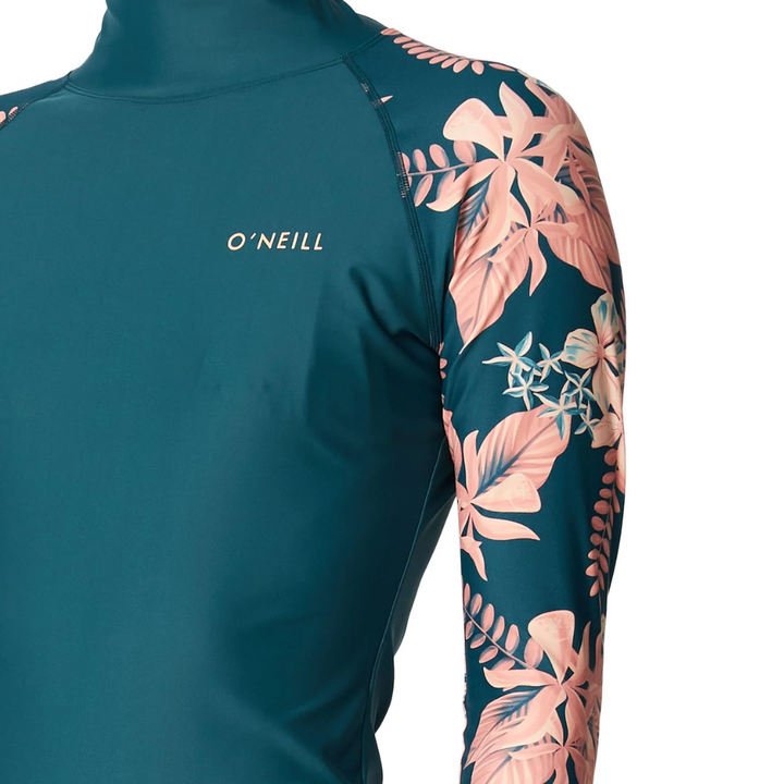 O'Neill Women's Salina High Neck Long Sleeve Rash Vest
