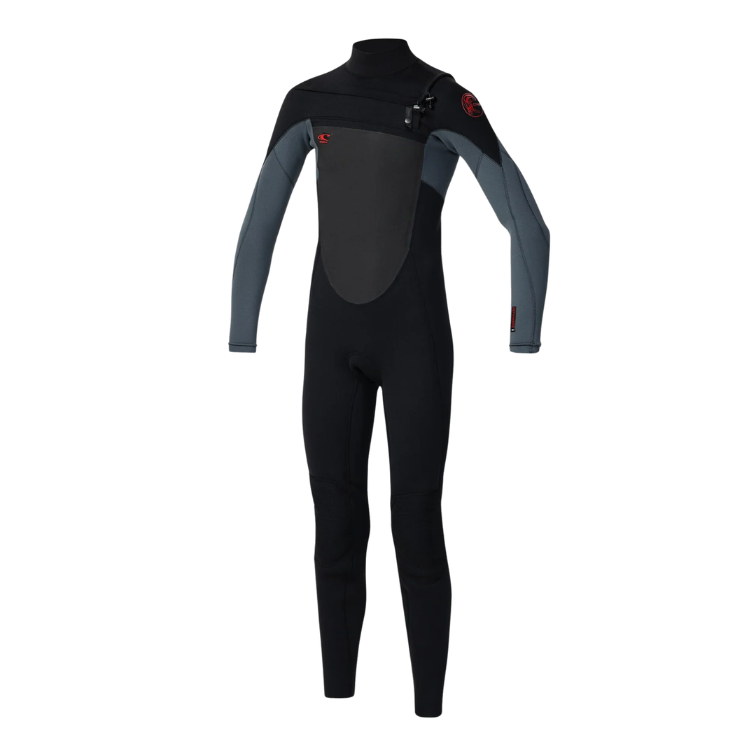 O'Neill Boys Defender 3/2mm Chest Zip Steamer Wetsuit
