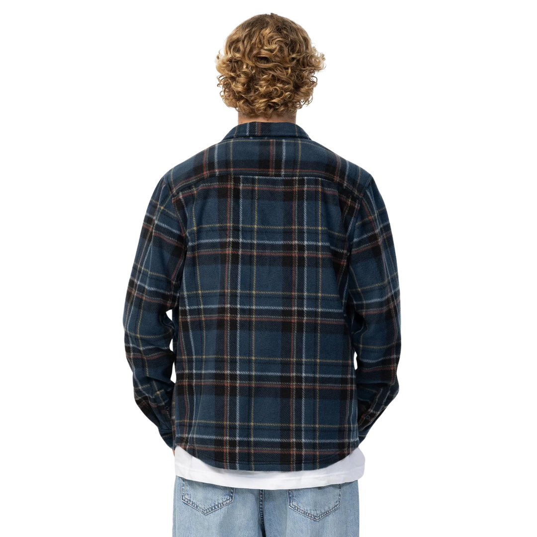 O'Neill Glacier Plaid Superfleece Flannel