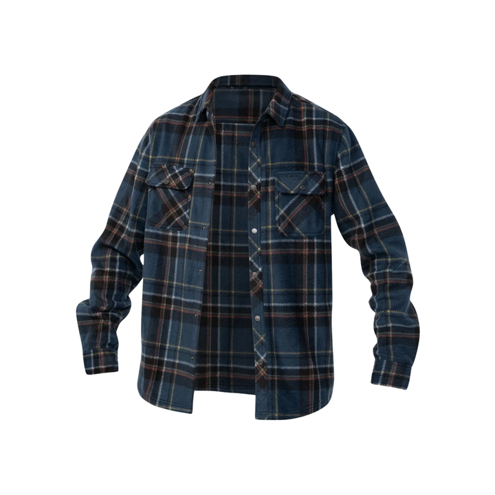 O'Neill Glacier Plaid Superfleece Flannel