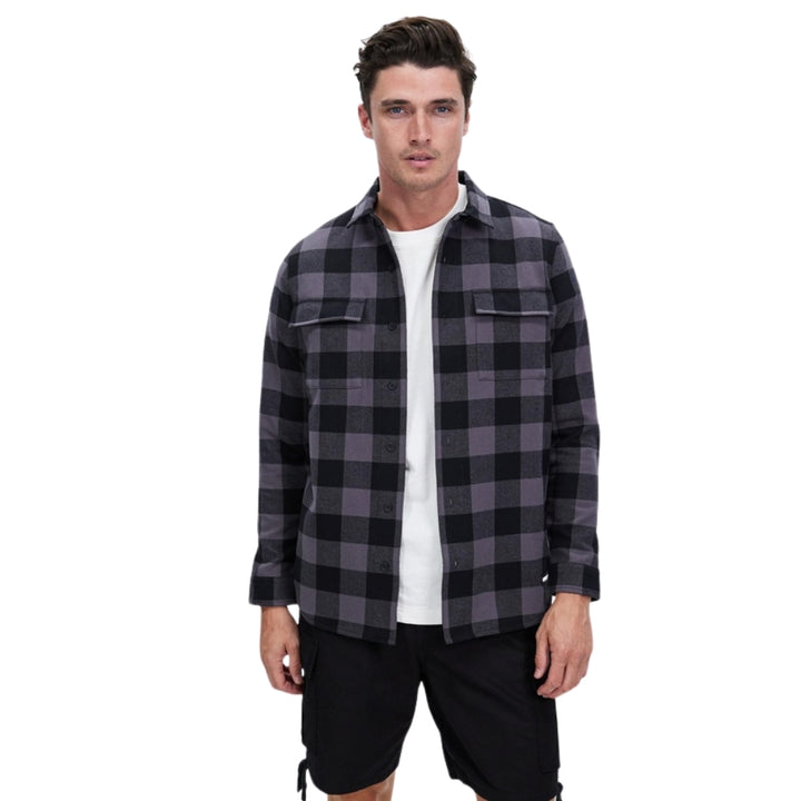 OakleyBearCozyFlannel-Grey