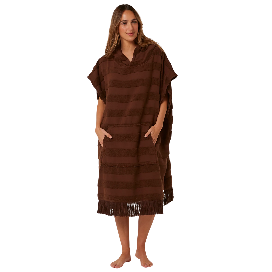 Ocean & Earth Ladies Layz Hooded Poncho Towel
