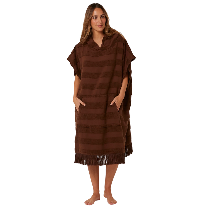 Ocean & Earth Ladies Layz Hooded Poncho Towel