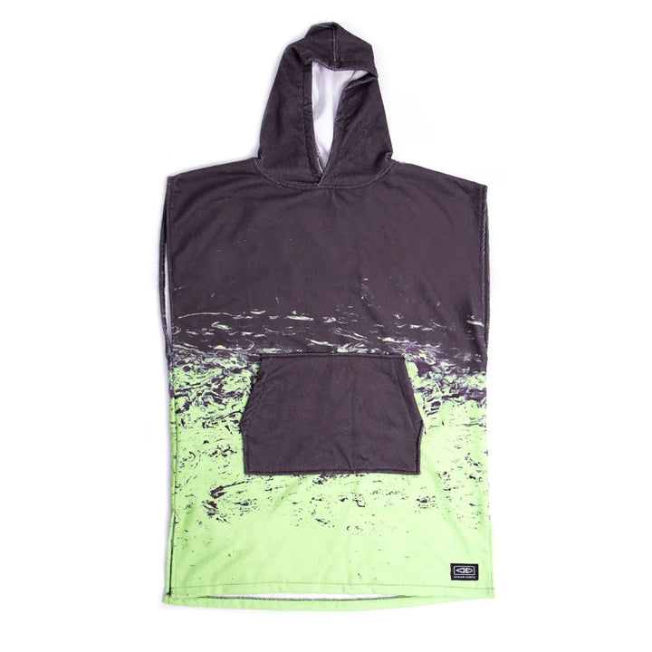 Ocean-And-Earth-Youth-Southside-Hooded-Poncho-Black-Lime
