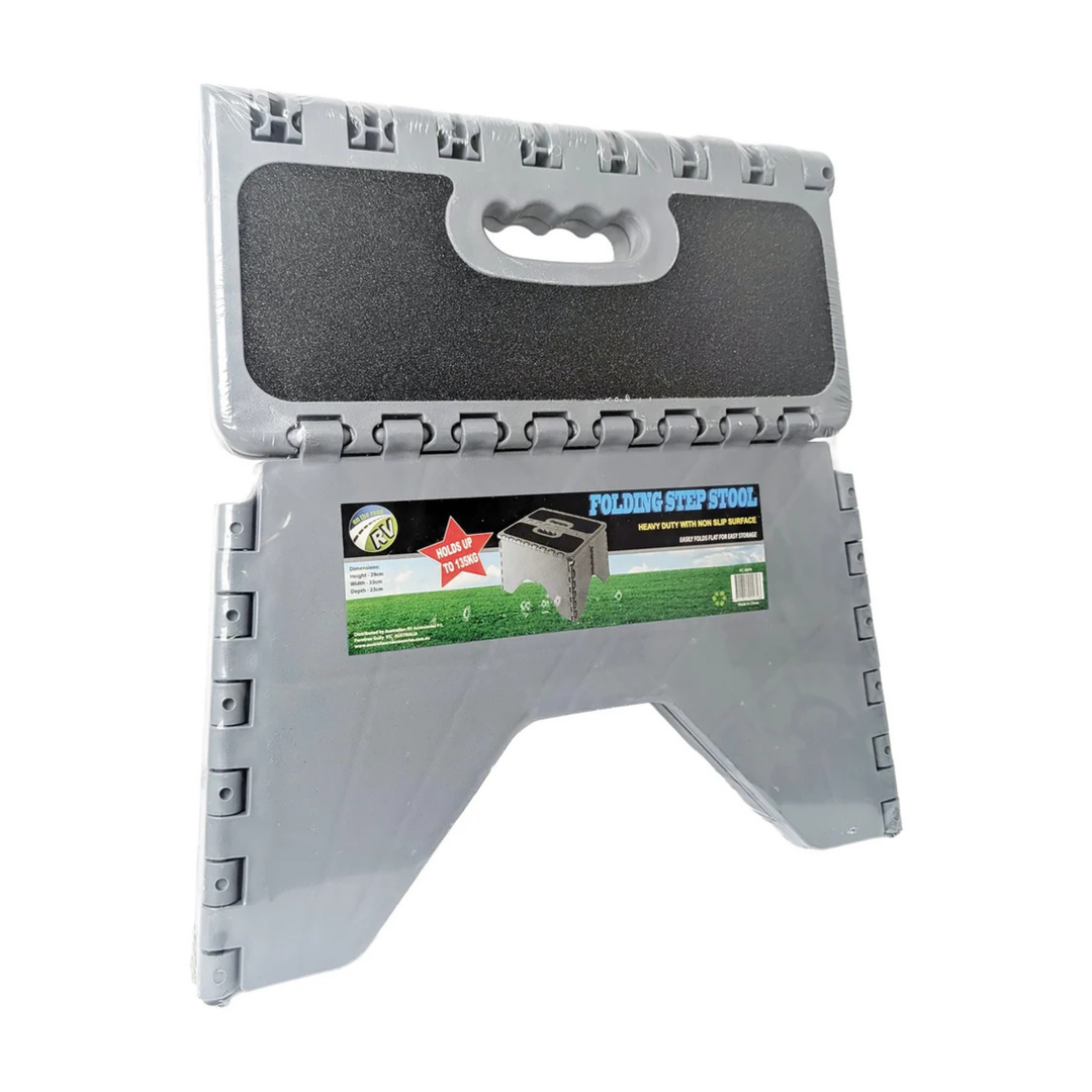 On The Road Rv Heavy Duty Folding Stool