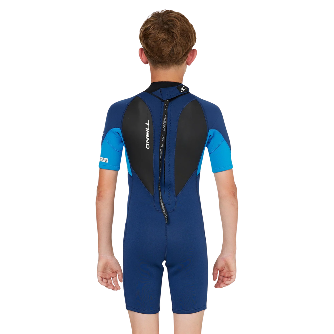 O'Neill Boys Reactor 2mm Short Sleeve Back Zip Springsuit