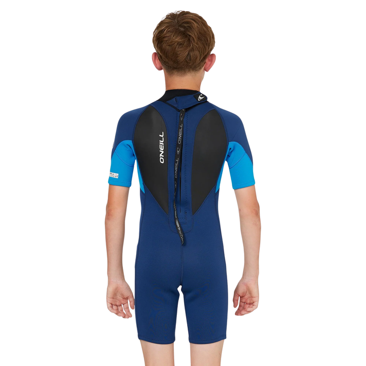 O'Neill Boys Reactor 2mm Short Sleeve Back Zip Springsuit