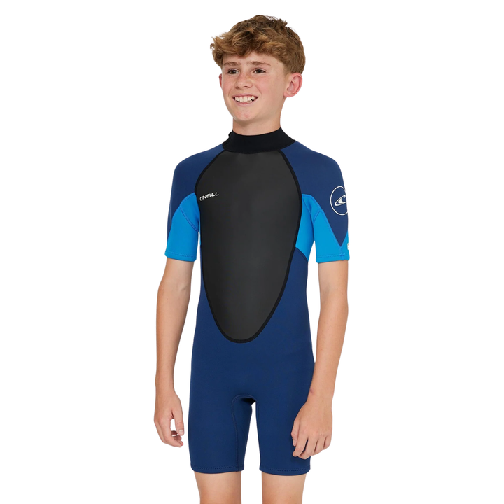 O'Neill Boys Reactor 2mm Short Sleeve Back Zip Springsuit
