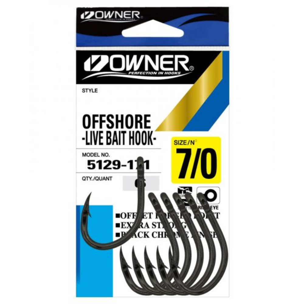 Owner Offshore Live Bait Hook