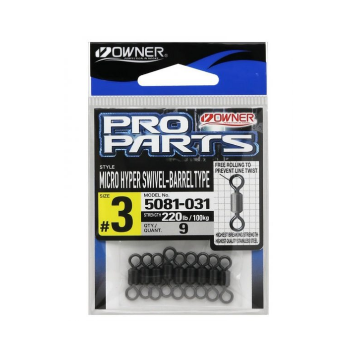 Owner Micro Hyper Barrel Swivel