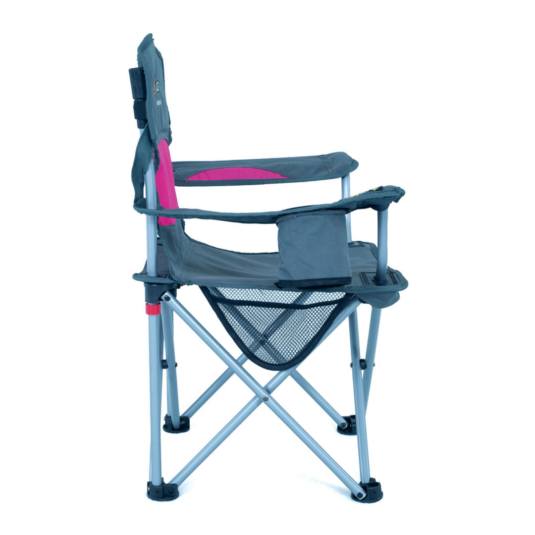 Oztrail Junior Chair Oztrail Kids Chair Oztrail Junior Deluxe Pink