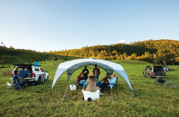 Oztrail 4.2m Shade Dome Deluxe With Shade Wall