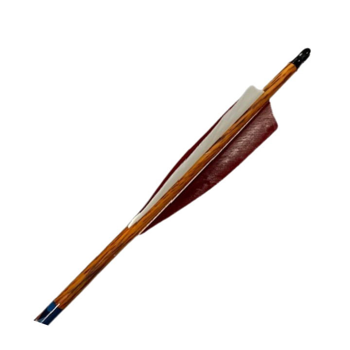 Patriot Carbon Feathered Arrow